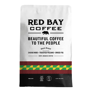Red Bay Coffee Beautiful Coffee to the People - Fresh Coffee Whole Bean - Blend of Burundi and Guatemala - 12oz Resealable Pouch of Specialty Coffee Beans