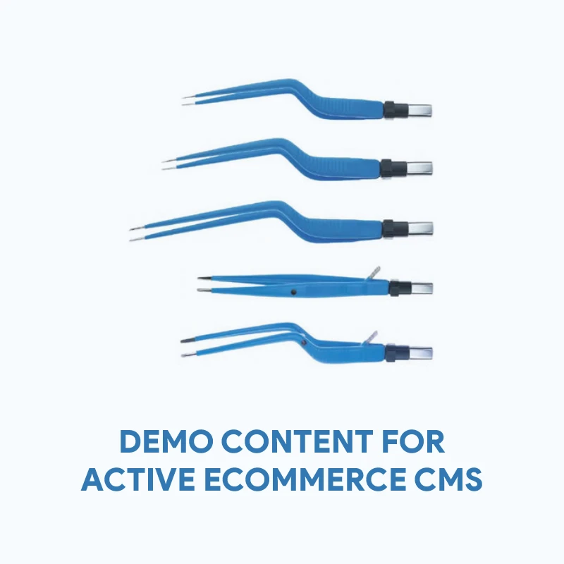 Demo Content for Active eCommerce CMS - Bayonet & Straight Bipolar Forceps 1