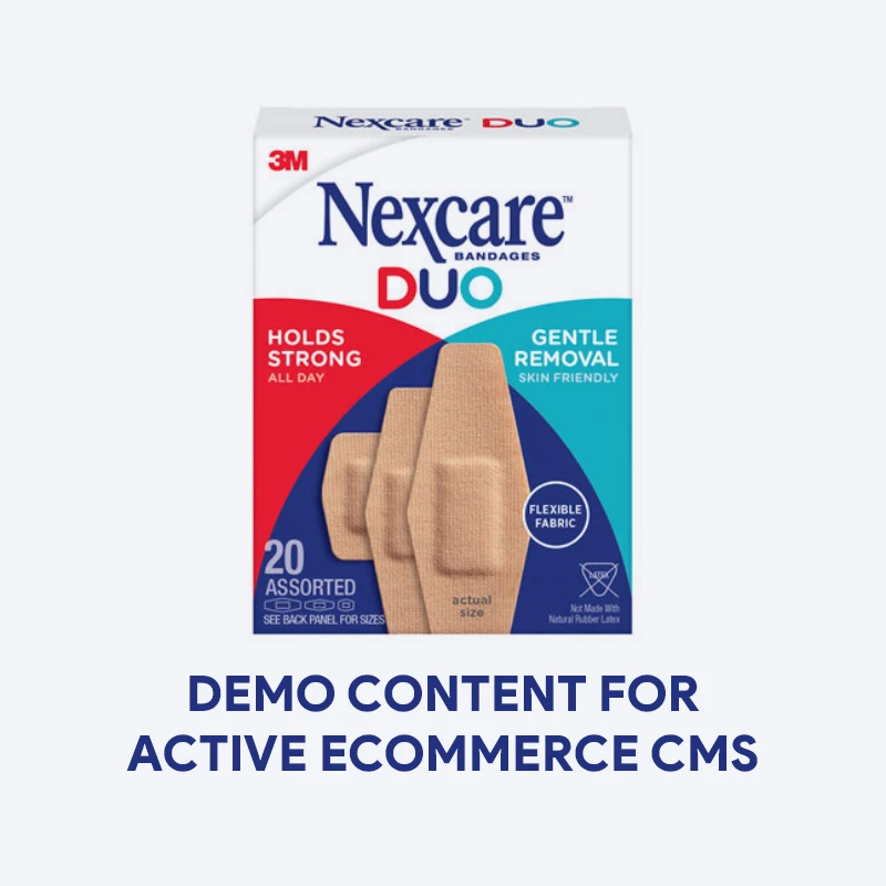 Demo Content for Active eCommerce CMS - NexaCare