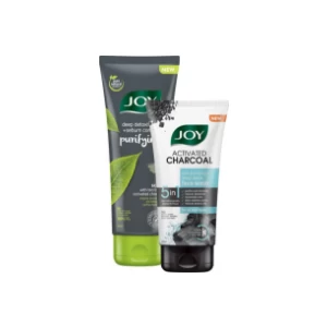 Charcoal Face Wash & Face Scrub Combo for Men