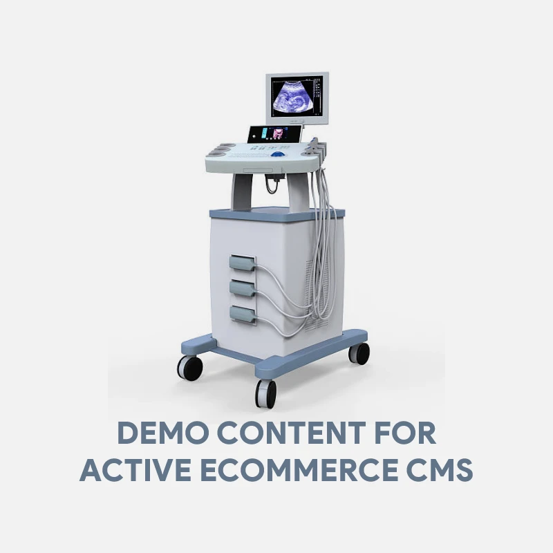 Demo Content for Active eCommerce CMS - Ultrasound Diagnostic Machine