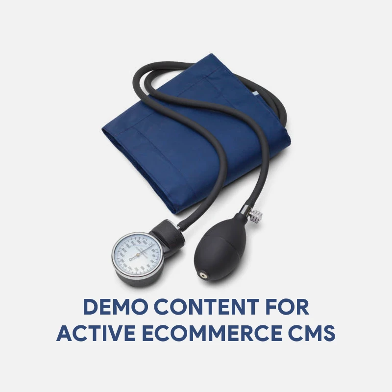 Demo Content for Active eCommerce CMS - Blood Pressure Meter