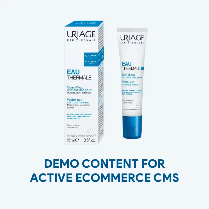 Demo Content for Active eCommerce CMS - Tolederm Eye Contour