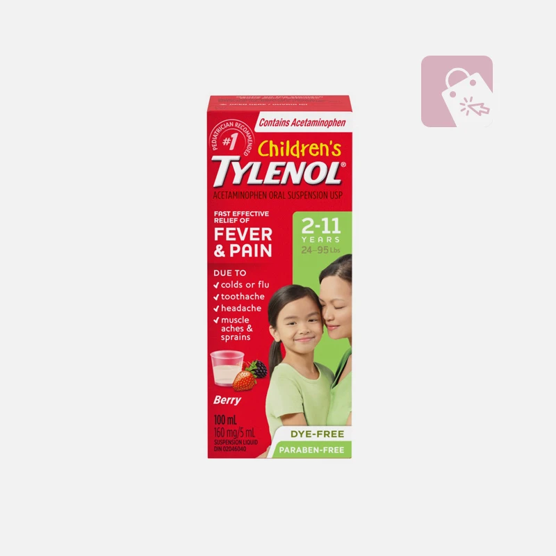 Demo Content for Active eCommerce CMS - Tylenol Cough Syrup 125 ml