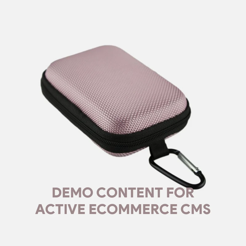 Demo Content for Active eCommerce CMS diabetic storage case