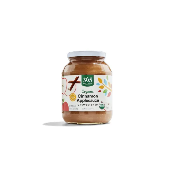 365 by Whole Foods Market, Organic Cinnamon Apple Sauce, 24 Ounce