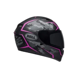 Bell Qualifier Full-Face Helmet (Stealth Camo Matte Black / Pink - Medium)
