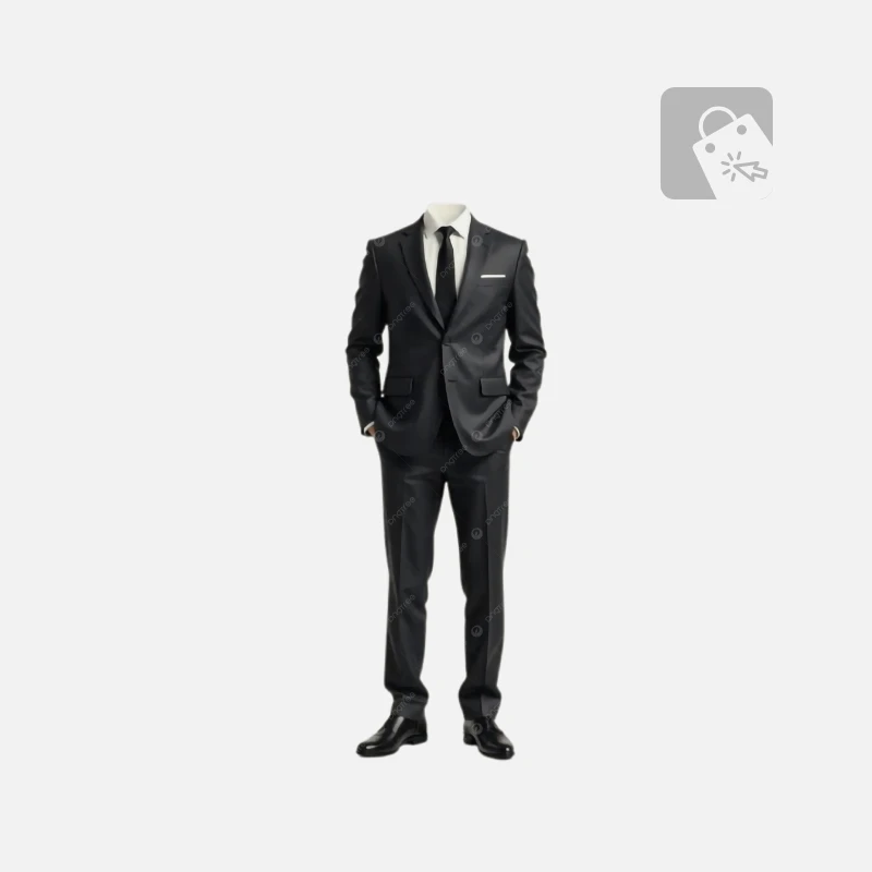 Demo Content for Active eCommerce CMS - Stretch Work End-On-End Slim Fit Blazer