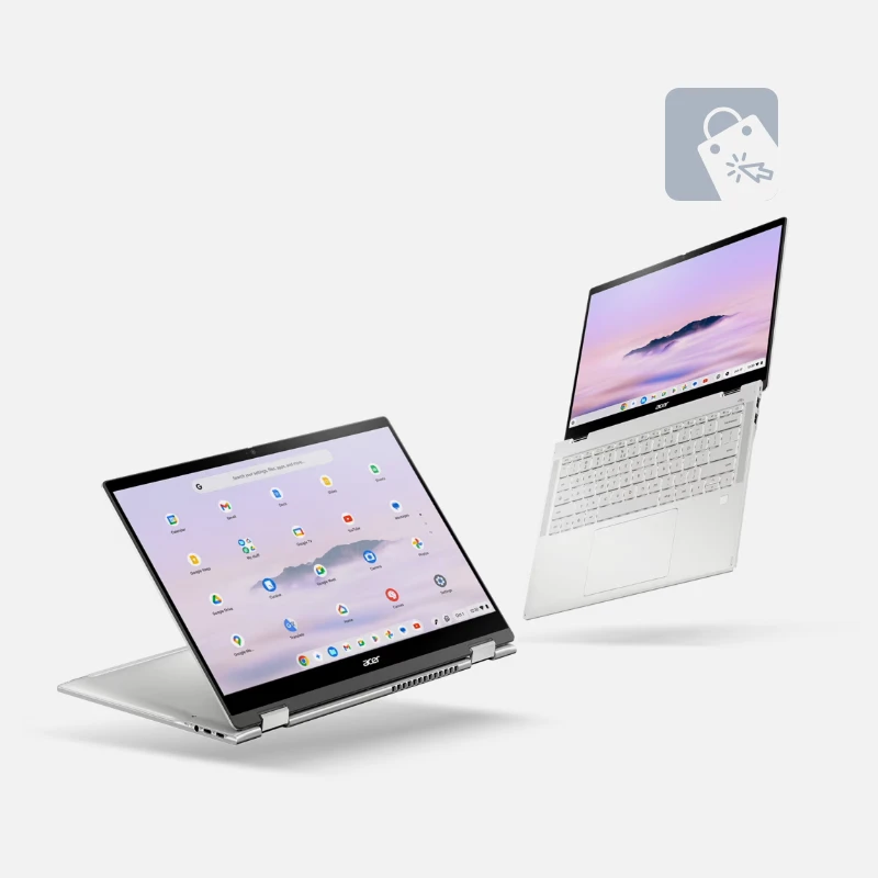 Demo Content for Active eCommerce CMS - Acer Showcases Next-Gen