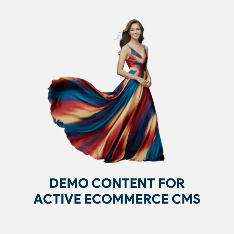 Demo Content for Active eCommerce CMS - EMBROIDERED COMPACT POPELINE  DRESS