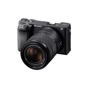 Sony Alpha a6400 Mirrorless Camera: Compact APS-C Interchangeable Lens Digital Camera with Real-Time Eye Auto Focus, 4K Video, Flip Screen & 18-135mm - E Mount Compatible Cameras ILCE-6400M/B