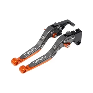 Powersports Levers for Honda Rebel CMX 300 500 1100 CMX1100 CMX500 Motorcycle Accessories Adjustable Foldable Extendable Scooter Brake Clutch Lever