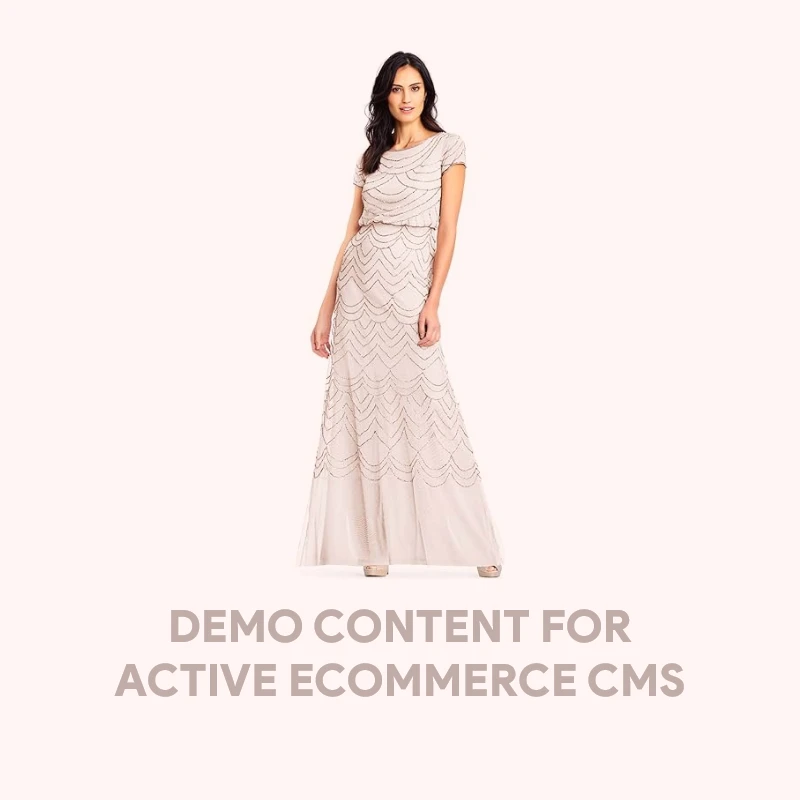 Demo Content for Active eCommerce CMS - Women's pappel Belted dress