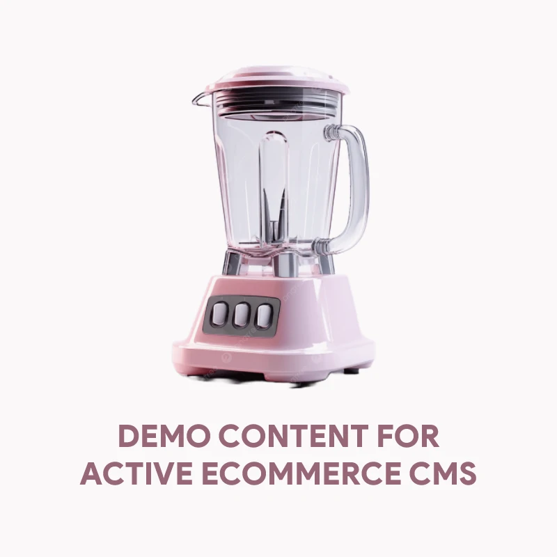 Demo Content for Active eCommerce CMS - Bravo Dlx Mixer Grinder, 500 Watts, 3 Jars