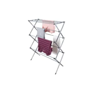 Honey-Can-Do Oversize Collapsible Clothes Drying Rack DRY-09066 Silver, 50 lbs