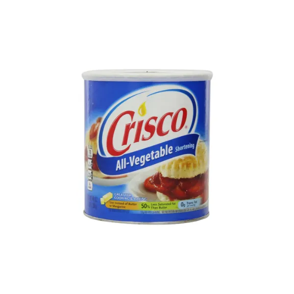 Crisco All Vegetable Shortening, 48 Ounce (Pack of 4)