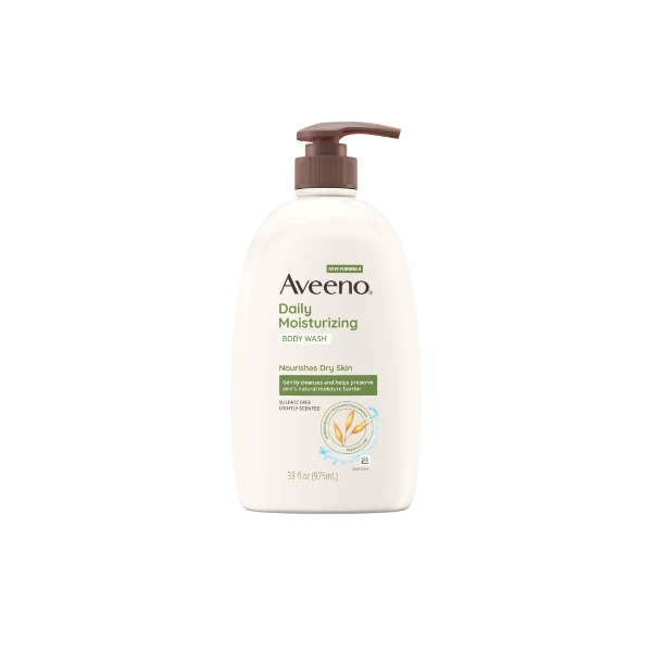 Aveeno Daily Moisturizing Body Wash with Soothing Oat Creamy Shower Gel