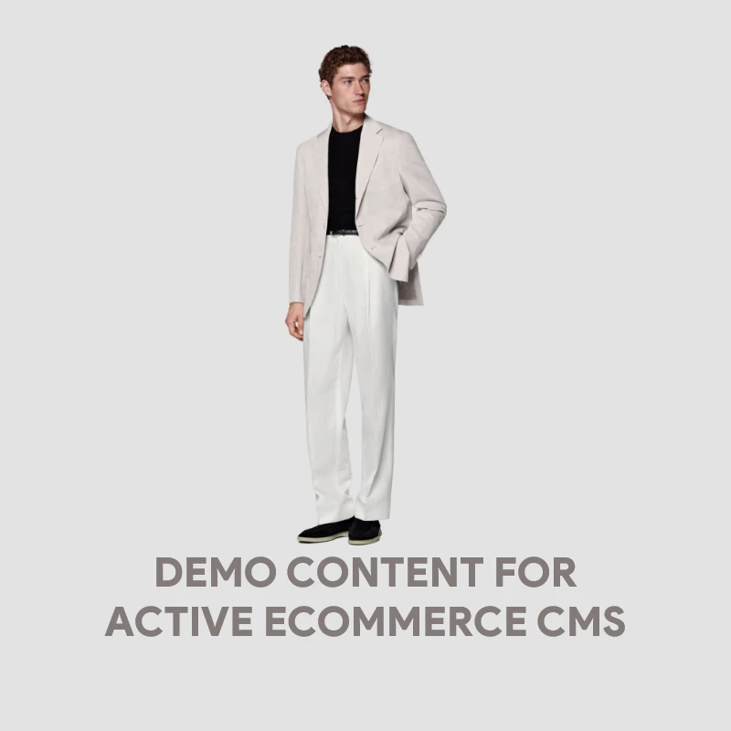 Demo Content for Active eCommerce CMS - Cashmere Casentino wool blouson