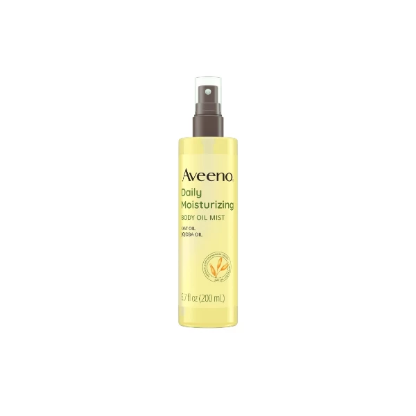 Aveeno Daily Moisturizing Dry Body Oil Mist with Oat and Jojoba Oil for Dry