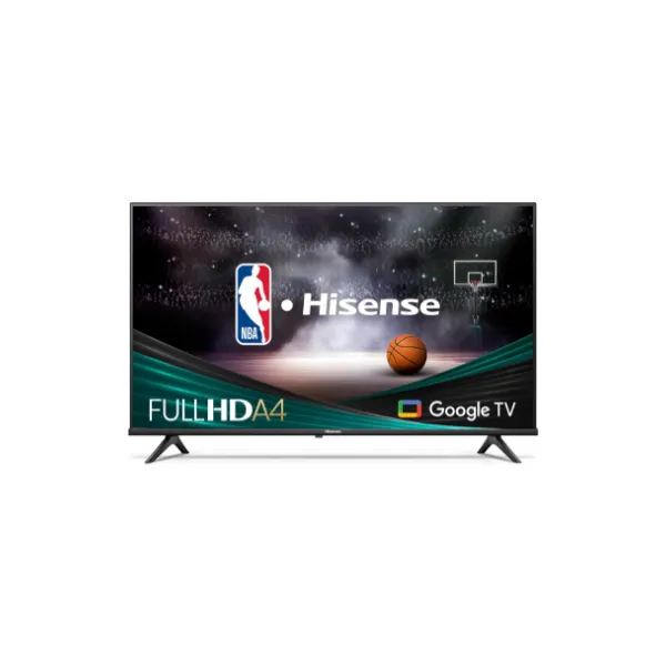 Hisense 40-Inch Class A4 Series FHD 1080p Google Smart TV (40A4K, 2023 Model) - DTS Virtual: X, Game & Sports Modes, Chromecast Built-in, Alexa Compatibility, Black