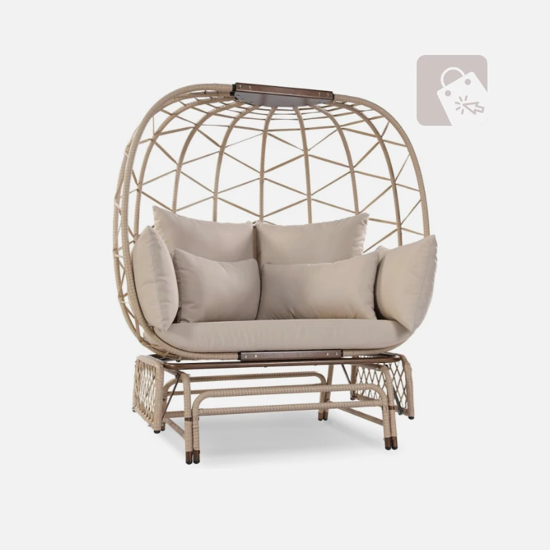 Demo Content for Active eCommerce CMS -  Wicker Egg Chair