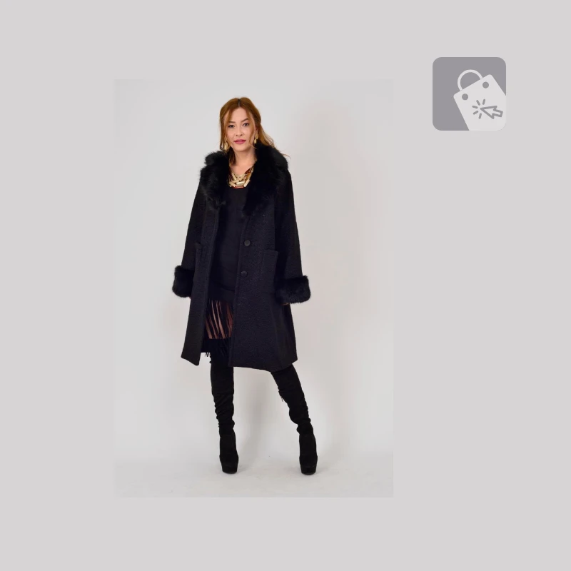 Demo Content for Active eCommerce CMS - Long Ladies fur cloth