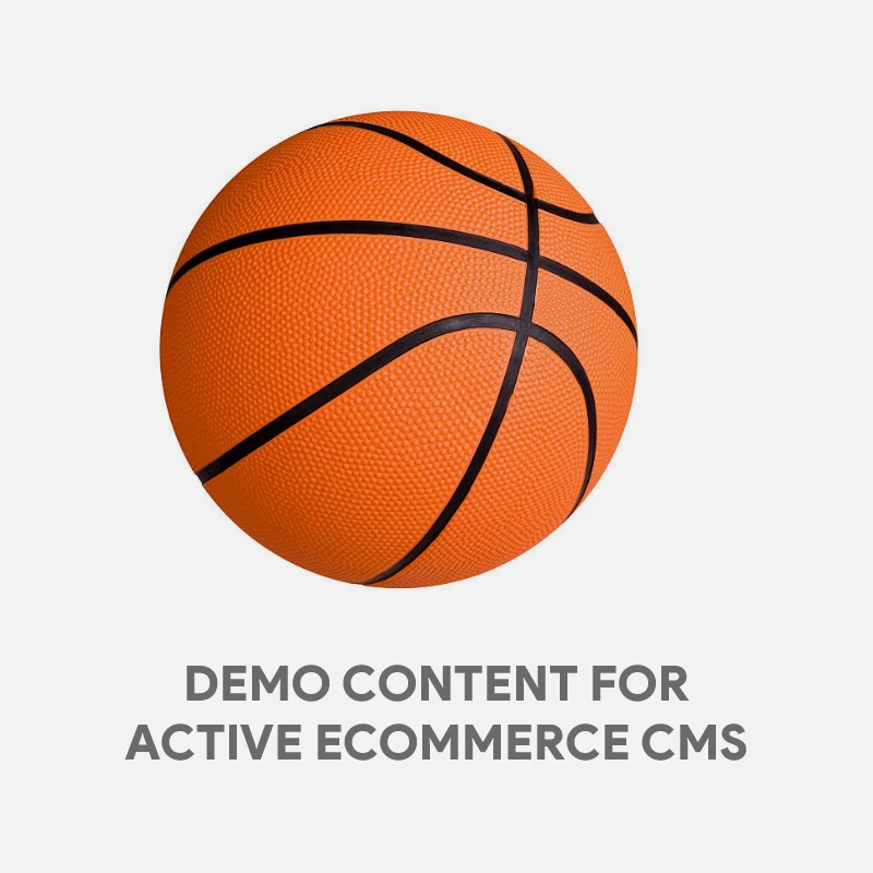 Demo Content for Active eCommerce CMS - Jordan Legacy 8P Basketball