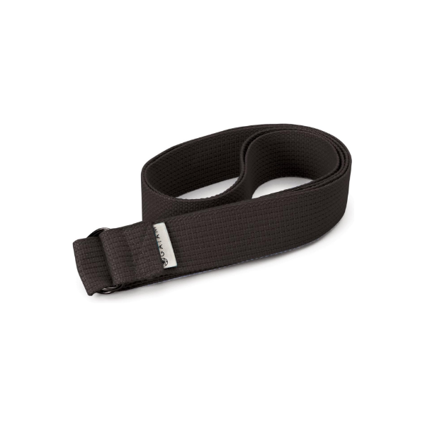 Yoga Strap Premium Athletic Stretch Band with Adjustable Metal D-Ring Buckle Loop