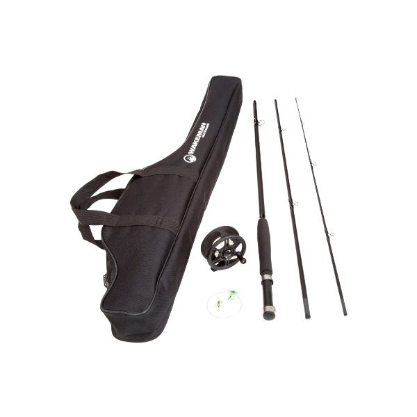 Fly Fishing Rod and Reel Combo – Fishing Line, Flies, Carrying Case Included