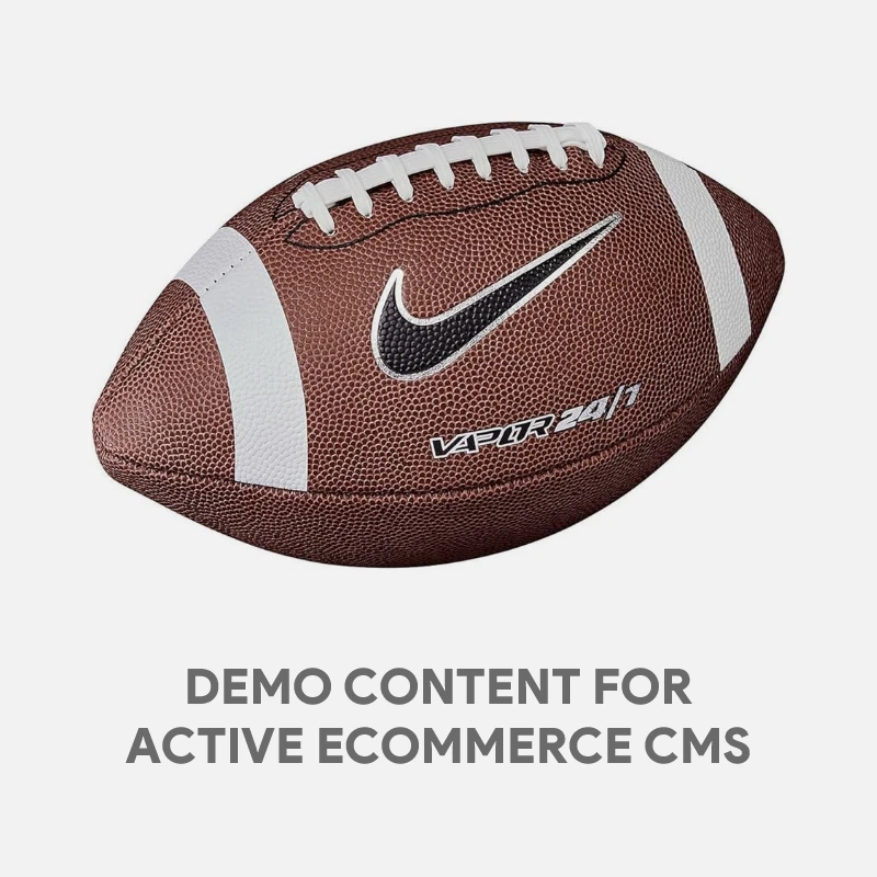 Demo Content for Active eCommerce CMS - US Academy Soccer Ball