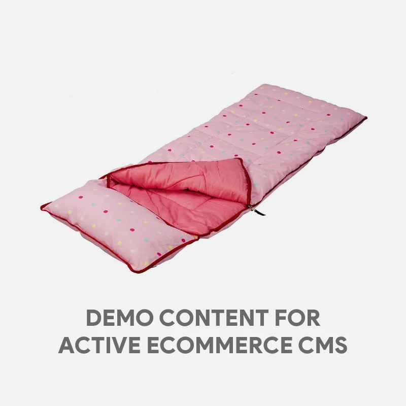 Demo Content for Active eCommerce CMS - Forclaz MT900 Down Sleeping Bag