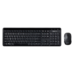 Amazon Basics 2.4GHz Wireless Computer Keyboard and Mouse Combo