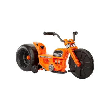 Little Tikes Street Burner Ride-On with Motorcycle Styling, Adjustable Seat, Durable Wheels, Removeable Training Wheels for Kids, Children, Toddlers, Girls, Boys, Ages 3+ Years