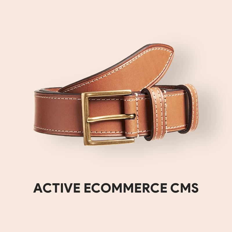 Men's Belt -  Active eCommerce CMS