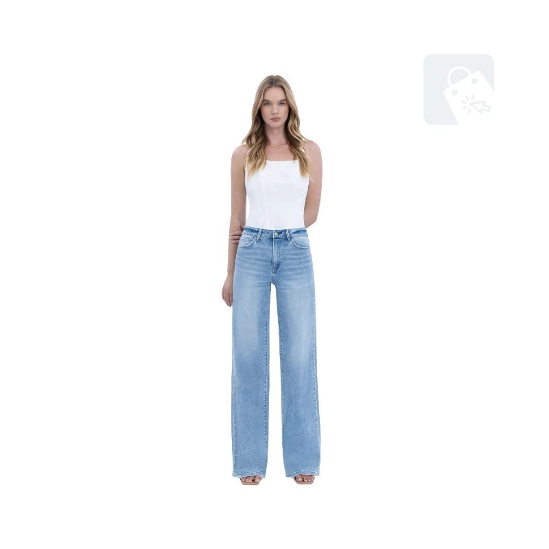 High-Waist Baggy Jeans  - Demo content for Active eCommerce CMS by Active IT zone Limited - Premium Item of codecanyon