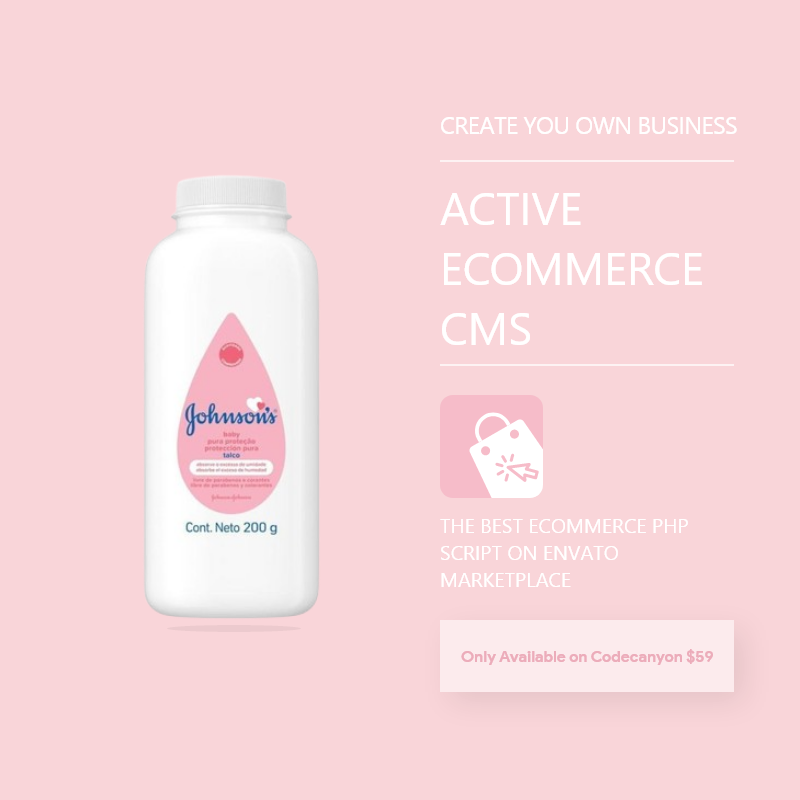 Baby Powder- Active eCommerce CMS
