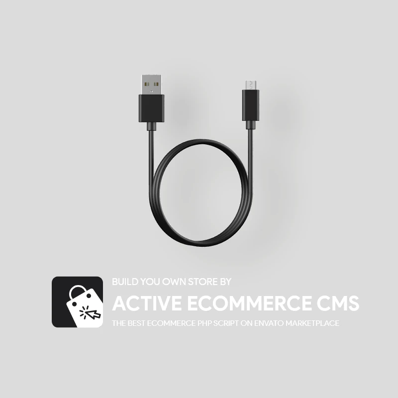 Micro USB Cable - Active eCommerce CMS