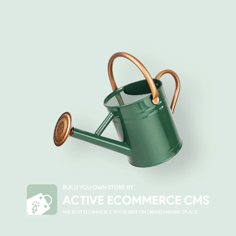 Galvanized Steel Watering Can - Active eCommerce CMS