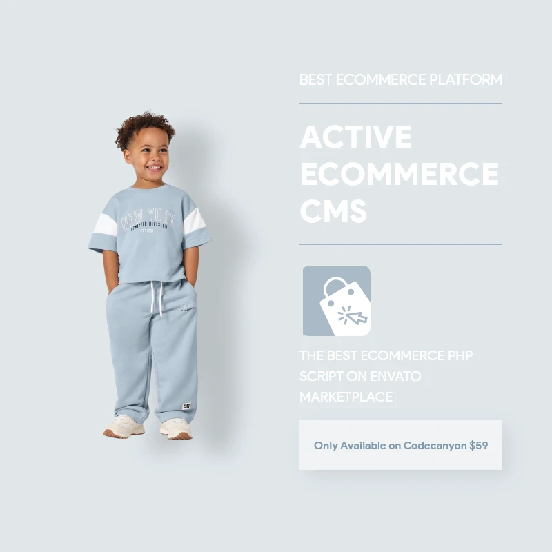 Baby Boy Casual Outfit  - Demo content for Active eCommerce CMS by Active IT zone Limited - Premium Item of codecanyon