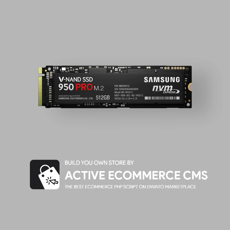 Samsung nvm- Active eCommerce CMS