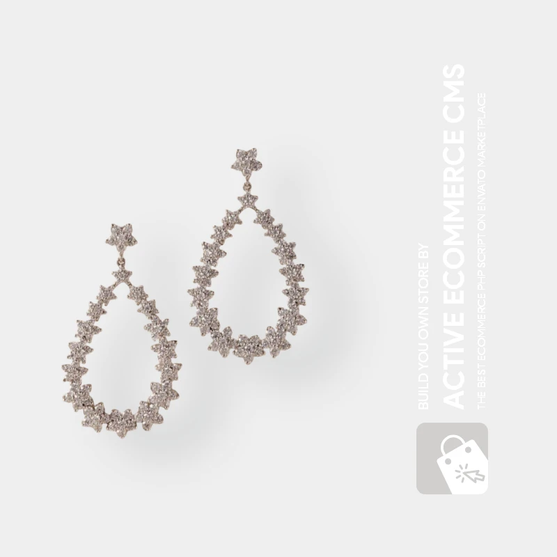 Diamond Earring - Actice eCommerce CMS