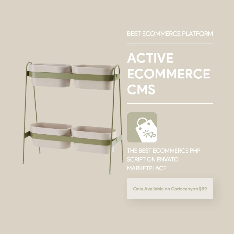 Plant Stand - Active eCommerce CMS