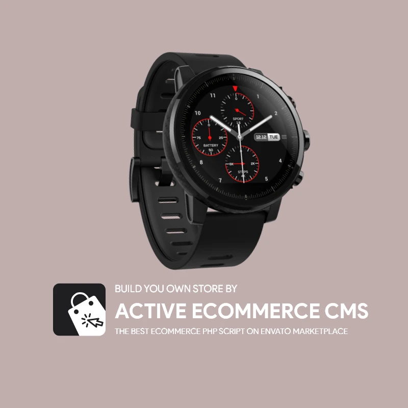 Smart Watch- Active eCommerce CMS