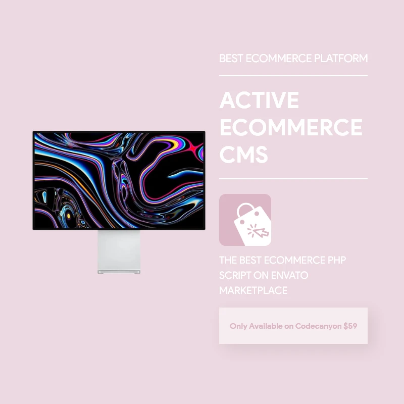 Pro Display XDR - Demo content for Active eCommerce CMS by Active IT zone Limited - Premium Item of codecanyon