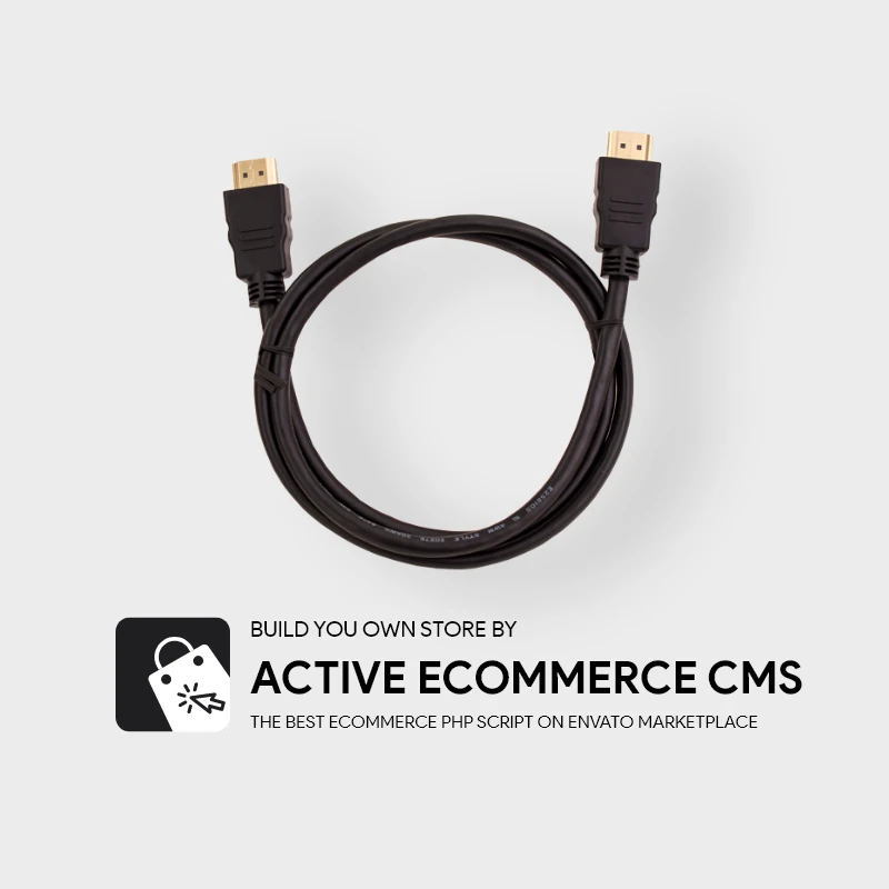 Hdmi Cable - Active eCommerce CMS