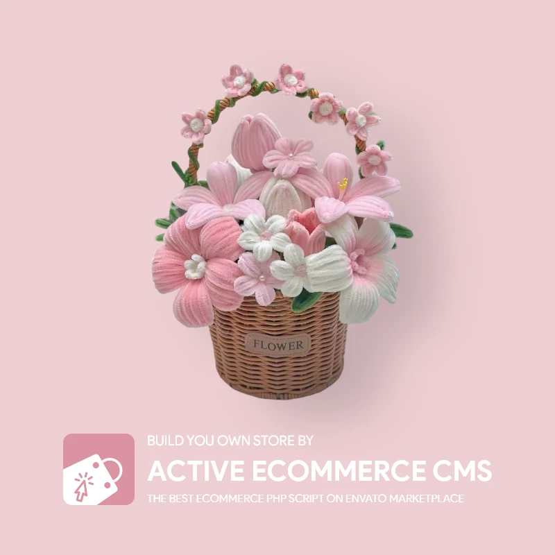 Artificial Flower Hamper- Active eCommerce CMS