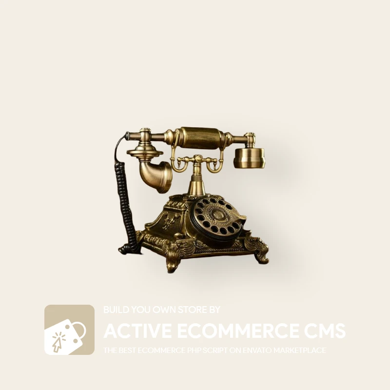 Old Rotary Dial Telephone - Active eCommerce CMS