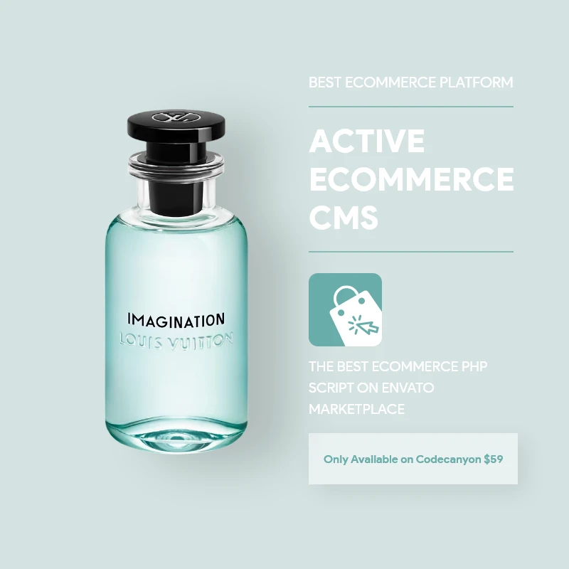 Luxury Perfume - Demo content for Active eCommerce CMS by Active IT zone Limited - Premium Item of codecanyon