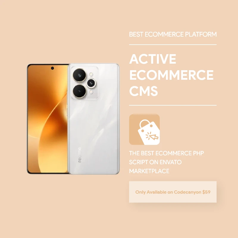 Realme Glow 5G - Demo content for Active eCommerce CMS by Active IT zone Limited - Premium Item of codecanyon