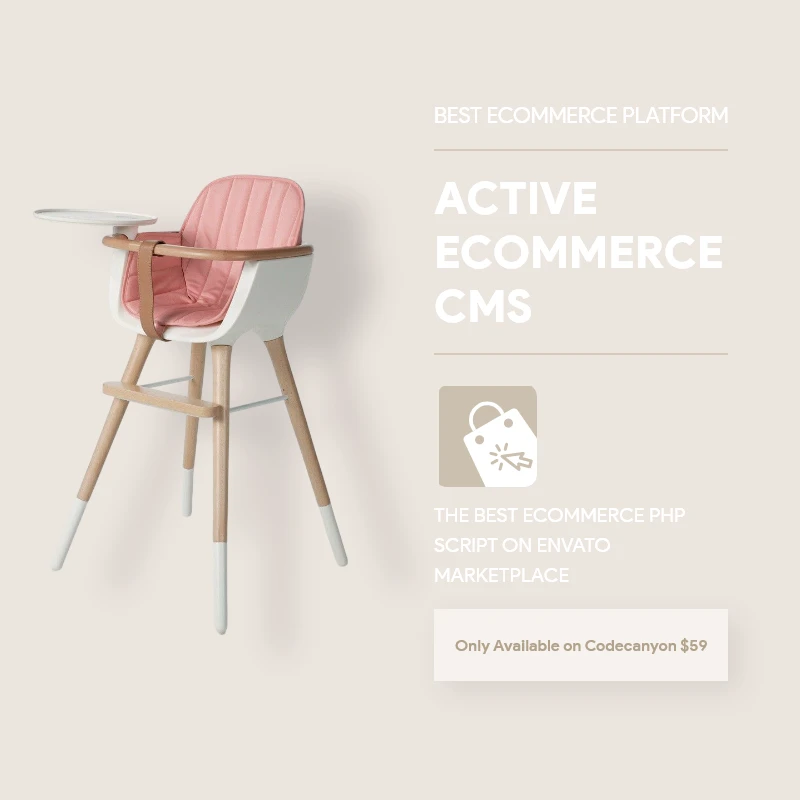 Comfort Baby Seater -  Demo content for Active eCommerce CMS by Active IT zone Limited - Premium Item of codecanyon